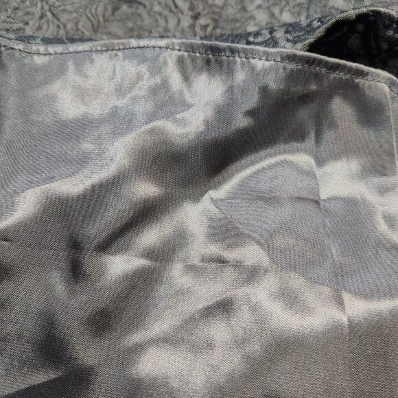 H&M Womens Black Floral Removeable Straps Lined Party Cocktail Dress Sz 12 NWT - Picture 12 of 13